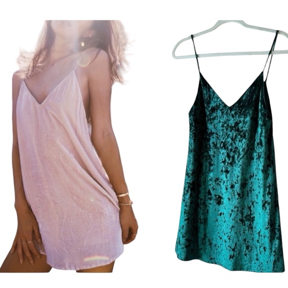 Blue Blush Dresses Blue Blush Green Velvet Dress Small 9s Vibes